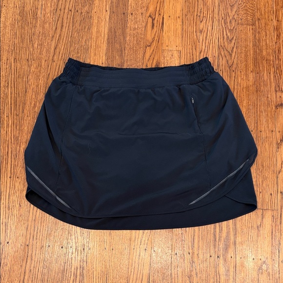 🖤 Lululemon Hotty Hot High-Rise Skirt (Skort) • Black • Size 14 - Picture 4 of 7